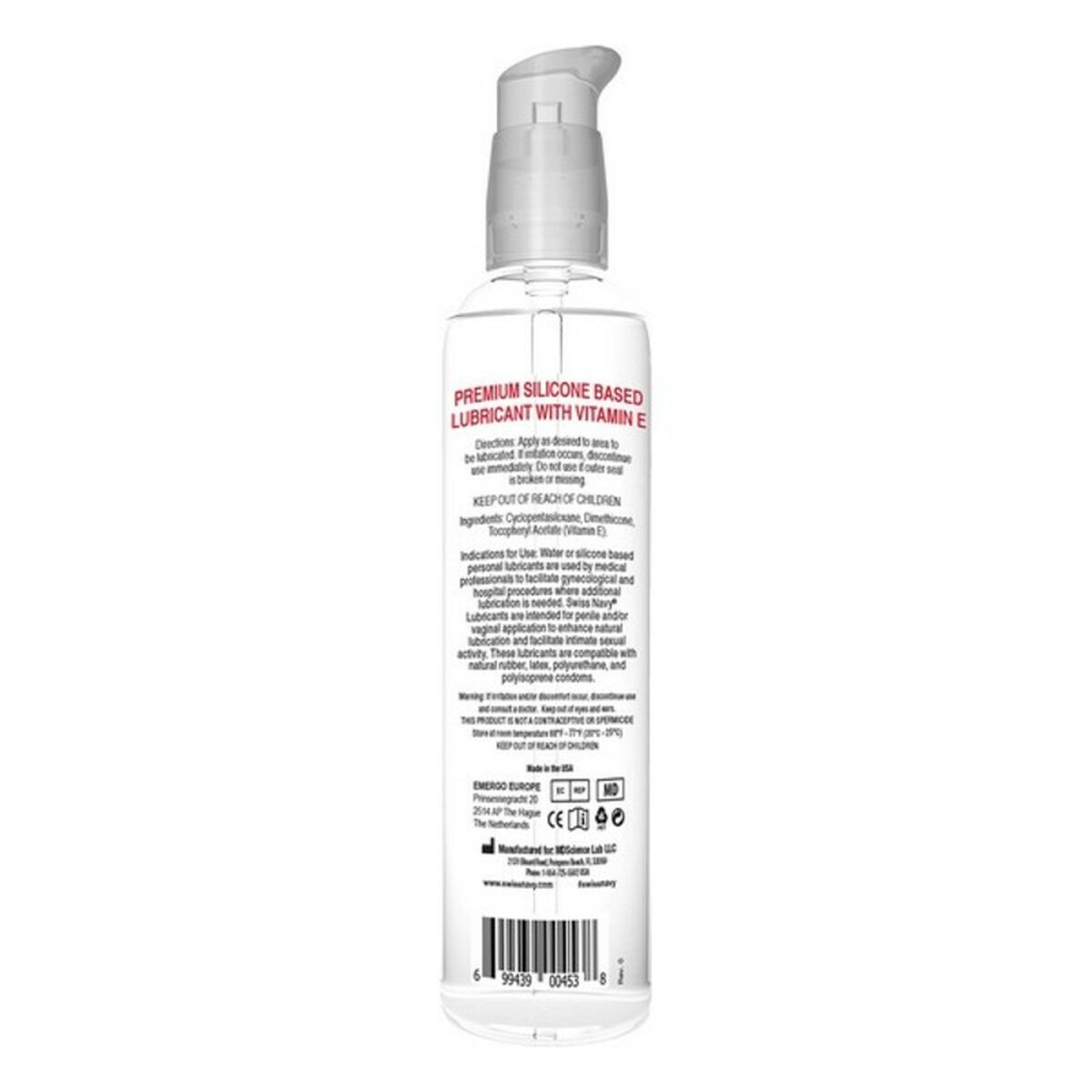 Lubricante de Silicona Swiss Navy